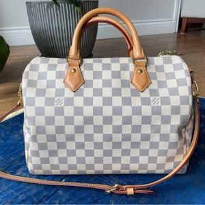 Louis Vuitton Speedy 30 Bandouliere Daniel Azur